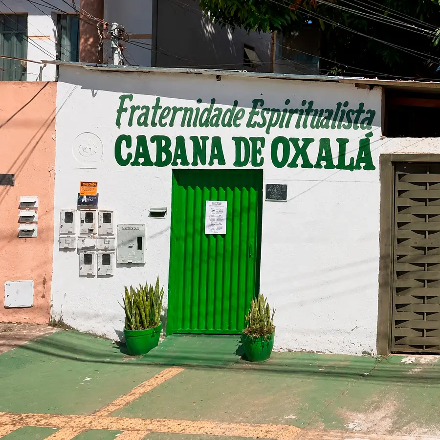 Fachada da Cabana de Oxalá